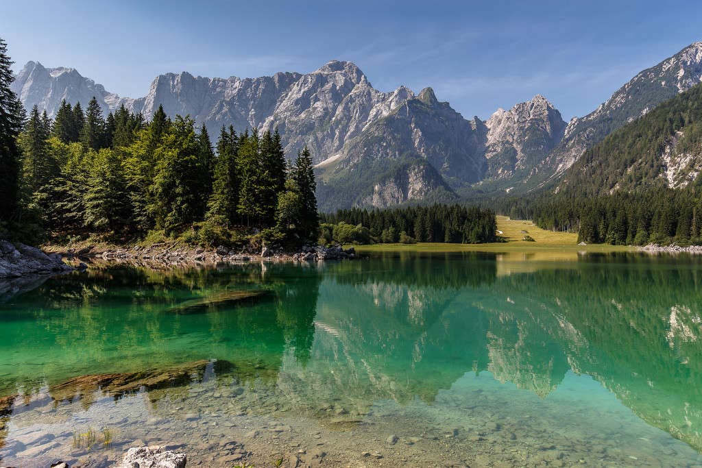 tour organizzato dalle marche ai laghi di fusine